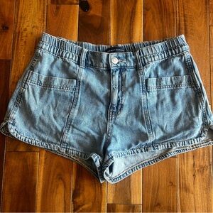 Aeropostale pull on shorty denim shorts - Large